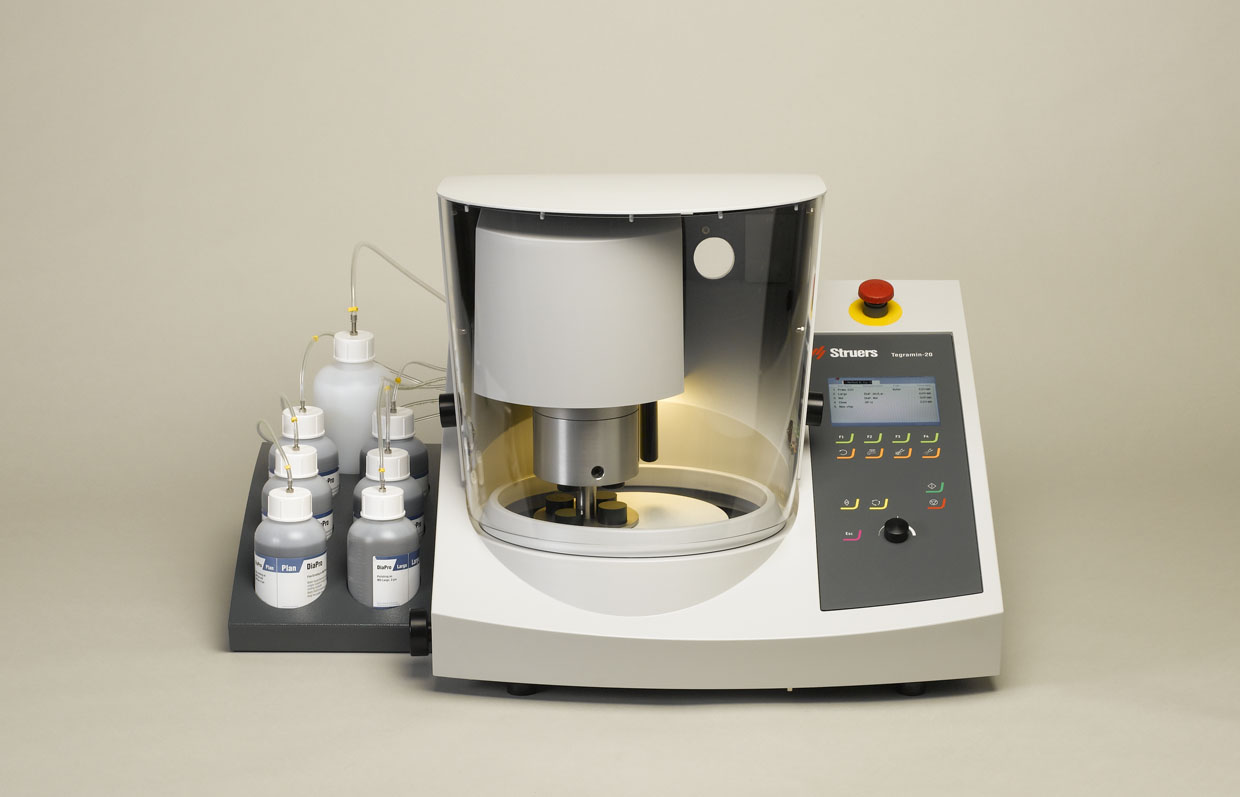 metalografik otomatik zimparalama parlatma cihazı